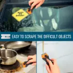 Dual-Purpose Razor Blade Scraper for Decal & Vinyl Removal with Plastic & Metal Blades 7 64964 412c5e