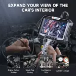 HD 1080P Articulating Borescope Camera with 6.2mm Lens & Waterproof Probe 4 65025 d162ee