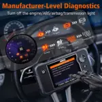 Professional OBD2 Automotive Scanner with Engine, ABS, SRS & Transmission Diagnostics 6 65034 2040f1