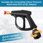 High Pressure Washer Gun 4350 PSI with 7 Nozzle Tips & Quick Connector 4 65061 b5c0cb