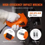 5-Ton Electric Car Jack Kit with Impact Wrench & Tire Inflator 7 65072 feefbe