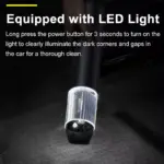 15000Pa High Suction Wireless Car Vacuum Cleaner with Dual Mode and LED Light 8 65095 963717