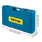 29-Piece 3/4-Inch Drive Shallow Impact Socket Set with Case, 6-Point SAE 8 65166 2d4b8a