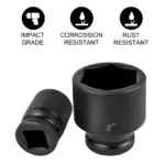 29-Piece 3/4-Inch Drive Shallow Impact Socket Set with Case, 6-Point SAE 6 65166 7a44ca
