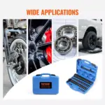 52PCS Bearing & Seal Driver Set for Wheel, Axle & Transmission Repair 5 65174 232c10