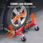 Heavy Duty Hydraulic Wheel Dolly with 1500 lbs Capacity & 360° Casters 4 65256 887a99