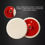 5”/6” Wool Felt Polishing Pads with M14 Thread for Car Paint & Mirror Finish 6 65322 76b52b