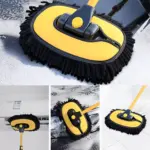Telescopic Car Wash Mop with Curved Handle – Scratch-Free Cleaning Brush 10 65397 50a702