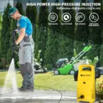 125Bar Electric High Pressure Washer with Adjustable Nozzle & Quick Connect Kit 4 65470 53f826
