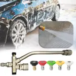 Dual Valve Snow Foam Spray Gun with 1/4” Quick Connect – 5 Nozzle Kit 4 65491 0f9cbc