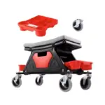 Heavy Duty Rolling Mechanic Seat with Tool Trays & Drawer – 300 LBS Capacity, Ideal for Garage & Automotive Work 3 65588-b6ee30.webp