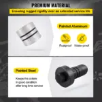 Exhaust Pipe Expander Kit 1-5/8" to 4-1/4" with 7-Piece Collet Set & Case 8 65602 13e00d