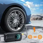 Compact Digital Tire Inflator – 150 PSI Portable Car Air Compressor Pump 4 65728 64eba7