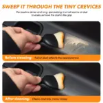 Air Conditioner Outlet Cleaning Brush – Soft Dust Removal Tool for Car Vent Gaps 6 65736 15546f