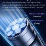 Powerful 14000Pa Cordless Car Vacuum Cleaner with LED & Long Battery Life 5 65776 9cf80b