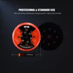 5" & 6" Dual Action Polisher Backing Plate with Hook & Loop 9 65912 995952