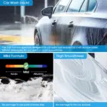 Car Wash Shampoo & Quick Wax Kit with High Foam & Drying Towel 6 66075 d4fd3a