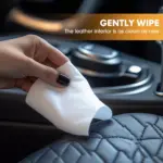 50-Pack Car Interior Leather Cleaning Wipes 7 66084 fd5587