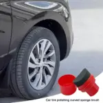 Curved Tire Wax Applicator Pad with Lid 5 66131 626e30