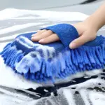 2-Pack Microfiber Chenille Car Wash Sponge Gloves – Auto Detailing Cleaning Pads 5 66209 560ffe