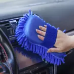 2-Pack Microfiber Chenille Car Wash Sponge Gloves – Auto Detailing Cleaning Pads 9 66209 af7983
