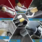 5-Piece Car Detailing Brush Set 4 66289 5c4a65