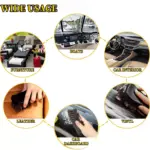 Genuine Horsehair Leather Cleaning Brush for Car Interior Detailing 5 66300 e7b78b