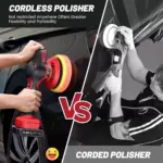 21V Cordless 6-Inch Car Polisher Kit with Dual Batteries & 16 Attachments 8 66327 949fee