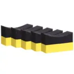 U-Shaped Car Tire & Wheel Cleaning Sponge Brush Set 3 66359-3d3302.webp