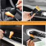 Car Interior Detailing Brush with Soft Bristles and Protective Case 5 66393 8d04ee