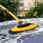 Telescopic Car Wash Mop with Curved Handle 7 66425 5a8856