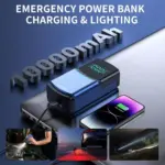 4-in-1 Car Jump Starter and Air Pump with Power Bank and LED Lights 6 66496 b3985f