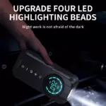 4-in-1 Car Jump Starter, Air Pump, Power Bank & LED Lighting 8 66508 3ce5a4