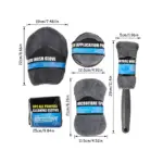 9-in-1 Microfiber Car Wash Kit with Towels, Sponges, Brushes & Applicator Pads 8 66539 a4656f