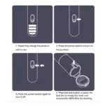2000Pa Wireless 2-in-1 Car Vacuum Cleaner for Mazda, BMW & Audi 8 66736 1ffe12