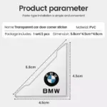 Universal Car Door Corner Protector – Anti-Collision Cover for BMW, Audi, Mercedes 7 66771 8b493e
