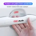 Transparent Car Door Handle Scratch Protector Stickers for Audi 6 66806 8a072a