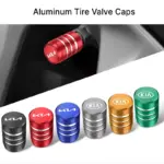 Aluminum Tire Valve Caps for KIA 4 66818 cd8da3