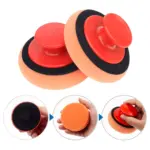 8PCs Car Waxing & Polishing Sponge Kit with Handle – Perfect for Honda 6 66848 c2e2ea