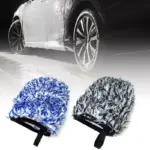 Super Soft Microfiber Car Wash Mitt for BMW, Toyota, Ford Detailing 4 67034 ced2ae