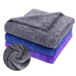 350GSM Super Absorbent Edgeless Microfiber Car Towel for BMW, Ford, Toyota 4 67111 d930c8