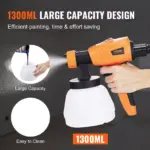 HVLP Paint Sprayer 500W/1300W – Perfect for Ford, Toyota, and Honda 6 67281 2bb5d6