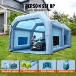 Inflatable Paint Booth with Blowers – Ideal for Ford, Toyota, and Honda 7 67300 89e469