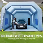Inflatable Paint Booth with Blowers – Ideal for Ford, Toyota, and Honda 4 67300 c0a316