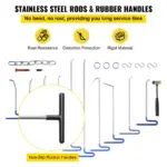 20 Pcs Paintless Dent Repair Rods Tool Kit for Chevy, Mazda, Hyundai - Hail Damage Removal 8 67375 14ba2f