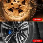 45cm Soft Bristle Wheel & Tire Cleaning Brush for BMW, Ford, Toyota 7 67463 f06782
