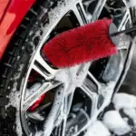 45cm Soft Bristle Wheel & Tire Cleaning Brush for BMW, Ford, Toyota 5 67463 f50a15