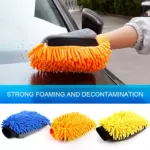 Double-Faced Microfiber Car Wash Mitt for BMW, Toyota, Ford 5 67510 5a3445