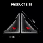 2Pcs Car Door Corner Silicone Protector for Ford Mustang Shelby GT500 GT350 9 67577 ae94f8