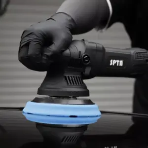 5-Inch Dual Action Car Polisher with 780W Power, 6 Speed Settings, and Polishing Pads Kit